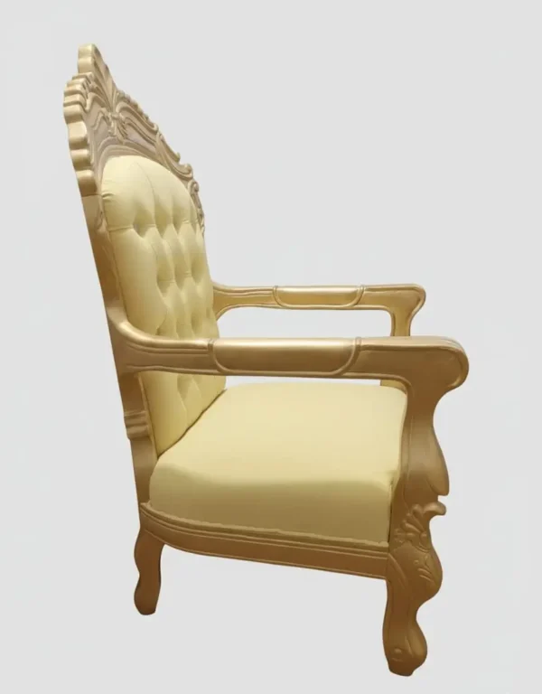 Handcrafted Wooden Carving Sofa Chair