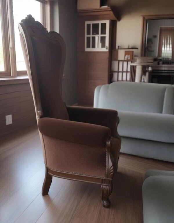 Wooden Carving Maharaja chair