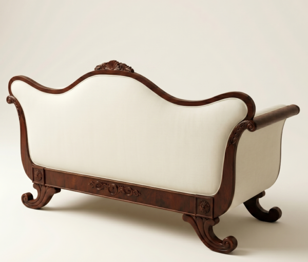Elegant Solid Wood 3-Seater Sofa – Luxury Handcrafted Wooden Sofa for Modern & Classic Interiors
