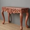 Luxury Wooden carving Console table designs for living room/ The Wooden Atelier