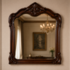 Luxury Wooden console table for living room with Designer Mirror Frame