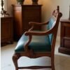 Luxury Handcrafted Wooden Sofa Set with Premium Tufted Upholstery | Vintage Royal Furniture Design