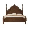 Simple Wood carving Bed/ THE WOODEN ATELIER 