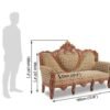 Luxury Hand Carved Wooden Sofa Set – Royal Living Room Furniture for Elegant Homes