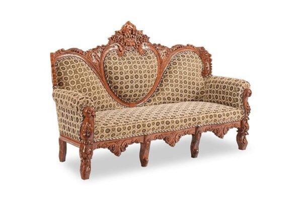 Luxury Hand Carved Wooden Sofa Set – Royal Living Room Furniture for Elegant Homes
