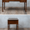 Premium Solid Wood Desk with Drawers | Vintage Wooden Study Table for Home Office