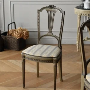 wooden-dining-chair-pu-finish Teak wood dining chair India with PU finish