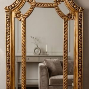 Wall Mirror with Wooden Frame for Living Room only on the wooden altelier